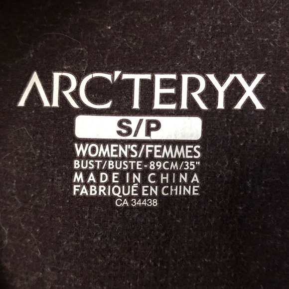 Arc'teryx Womens Fleece Hooded Zipper Vest in Purple - Size Small - Picture 4 of 8
